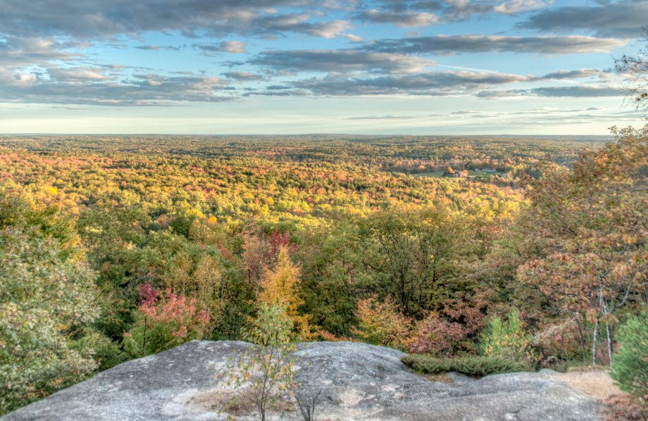 Bradbury Mountain State Park, Maine, USA